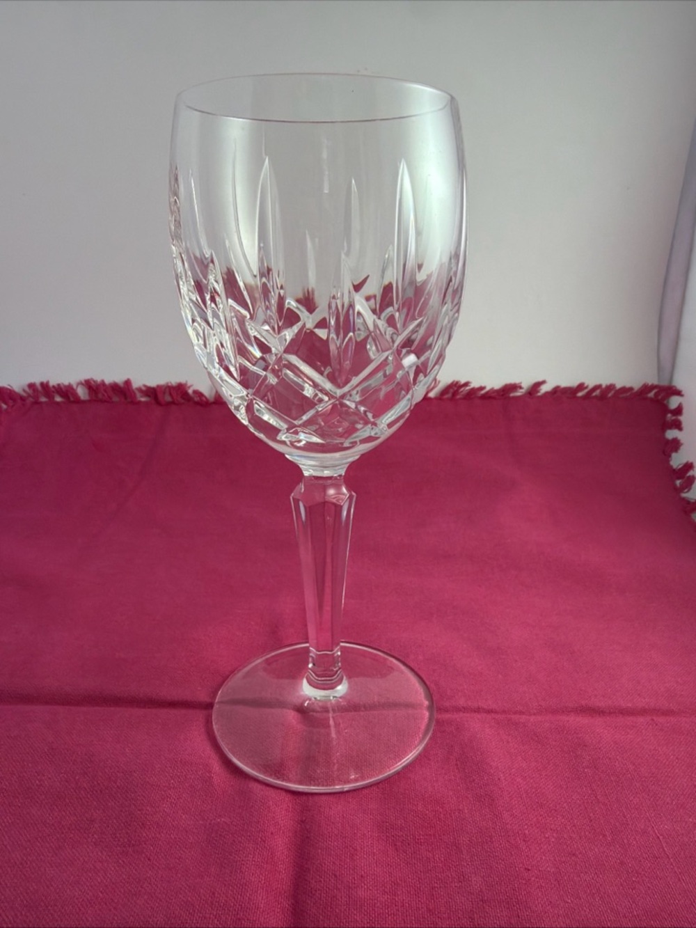 Gorham Lady Anne Wine Glass Crystal Germany